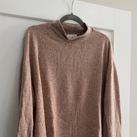 Socialite Women's Sweater in Warm Tan​ - Picture 3 of 3
